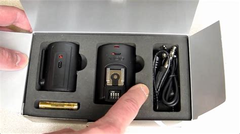 Die aussage von gadgetinfinity verwirrt mich etwas: Cactus v4 Wireless Flash Trigger - Quick Look - YouTube