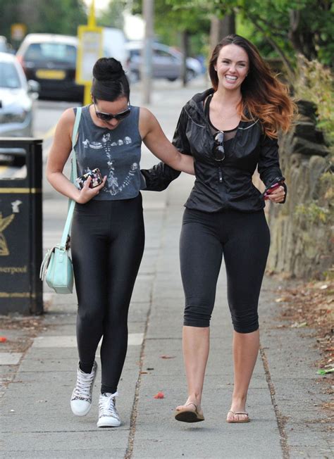 Between the combination of the anatomy and absolutely wonderful conditions, the shape is supposed to look. Jennifer Metcalfe & Stephanie Davis in Spandex - Out in ...