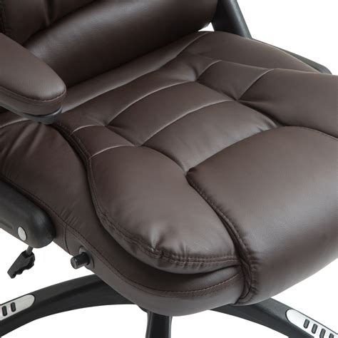 This chair is of sturdy and durable mid black mesh which holds less heat than leather; Home Office Computer Desk Massage Chair Executive ...