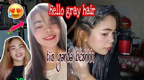 Dyeing hair is just not for covering greys, but one can always dye hair to get great color in it might look really easy to head to a salon and get the job of dying done but is that worth it? DYING MY HAIR GRAY / GRAY HAIR - YouTube