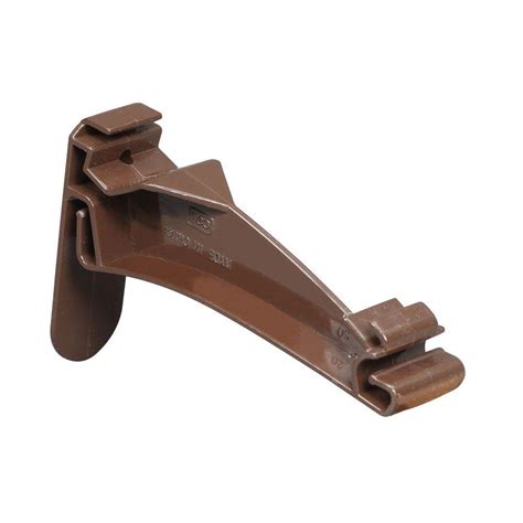 Use a scoop and a bucket to avoid leaving a trail of debris around the house (image 3). Amerimax Home Products Brown Vinyl Hidden Hanger-M1622B ...