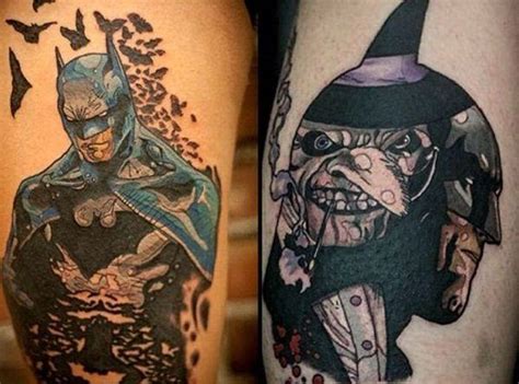 See more ideas about batman tattoo, batman, tattoos. Batman Tattoos for Men - Ideas and Designs for Guys