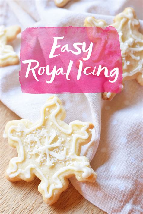 Here is my classic easy royal icing made with meringue powder. How To Make Perfect Royal Icing In 3 Minutes | Easy royal ...