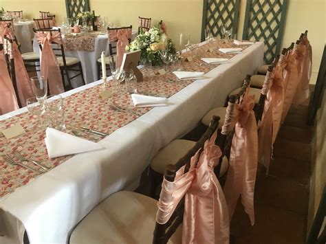 Here at weddingchairs.net, we see things a little. mahogany chiavari wedding chairs blush satin sashes ...