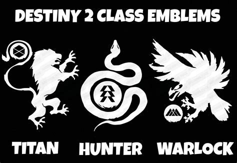 Today, i want to talk about punching things. Destiny 2 class Logos