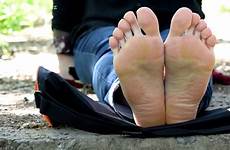 soles feet girl