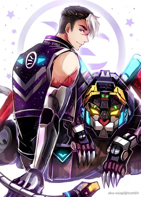 I had a lot of fun with making up his design. Voltron Postcard - Shiro by Evil-usagi on DeviantArt