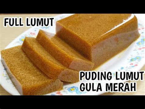 Bahan lapisan lumut gula merah: PUDING LUMUT GULA MERAH - YouTube