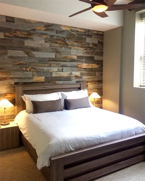 You can create your own diy wood wall with a few simple tools and a bit of planning. DIY Easy Peel and Stick Wood Wall Decor | Remodel bedroom ...