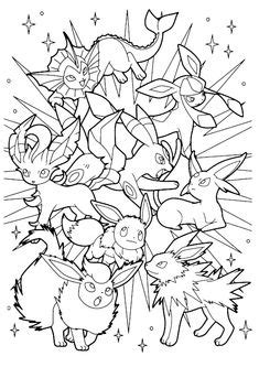 Coloriage pokemon mega evolution evoli élégant photos. imprimer Coloriage Pokemon Evoli Fond d'écran ...