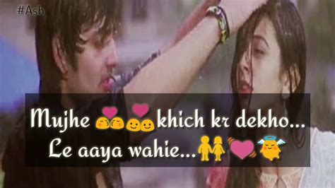 This trick allows you to download the others whatsapp status photo or video from your mobile. Romantic||Mujhe Ishq Se Rehna Tha Dur||Emotional Whatsapp ...