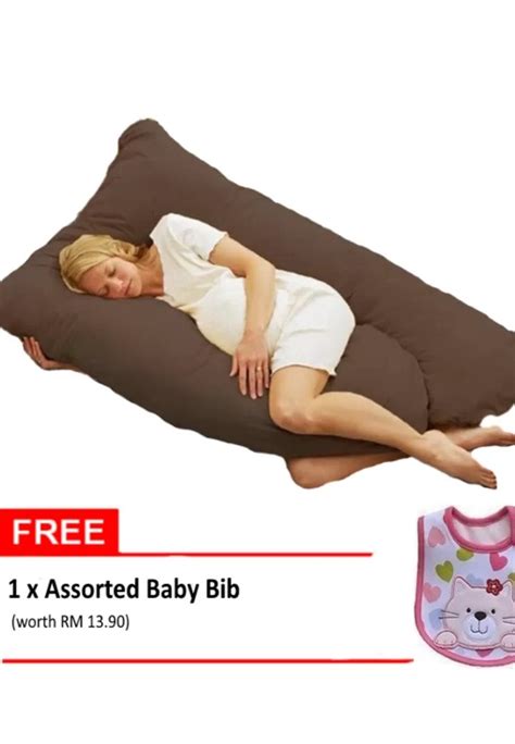 Full length pregnancy pillow, or sometimes named as full length maternity pillow, is the one with long design, running along the body length to provide the entire body support. Pregnancy Pillow