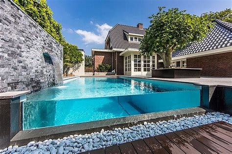 Swimming is among the most followed olympic games. Swimming Pools for Small Yards - HomesFeed
