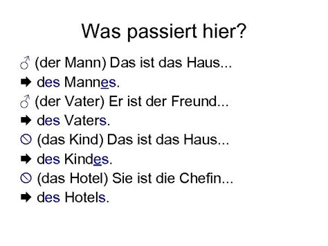 Start studying das haus plurals. Genitiv Artikel im Genitiv männlich weiblich sächlich