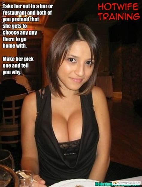 Head up to the bar and chat in line while you wait. Hotwife Challenge - Hotwife Dares - Cuckold Captions ...
