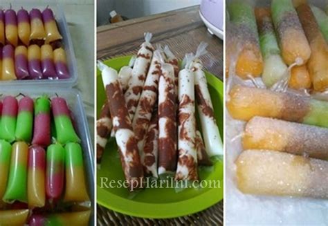 Cooking time #4 es krim mambo jelly jelly yupi baru triplet bear dan yupi baby bear, susu indomilk mangga, susu ultramilk. Resep Es Mambo Pelangi (Es Susu Jelly Rainbow Untuk Jualan)