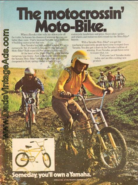 1974 yamaha motorcycle model specifications, features and reviews. 1974 Yamaha Bicycle - the motocrossin' Moto-Bike | Vintage ...