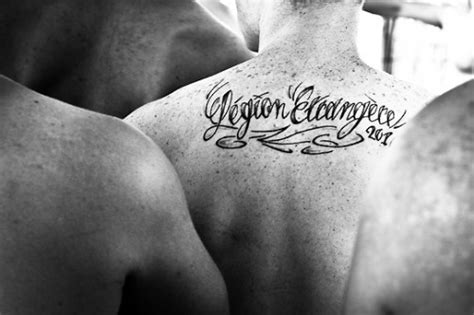 Nobody is safe when it comes to inking yourself with foreign languages. french foreign legion on Tumblr