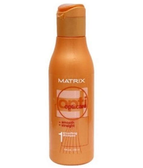 10 best hair straightening shampoos for curly hair. Matrix OptiCare Smooth & Straight Shampoo 200 ml: Buy ...