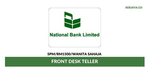 Jawatan kosong zakat pulau pinang. Jawatan Kosong Terkini NBL Money Transfer ~ Front Desk ...