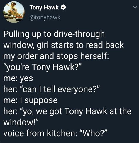 Avril lavigne and tony hawk united for lavigne's first tiktok. Tony Hawk is at a weird level of fame. | Tony hawk, Best funny photos, Tony