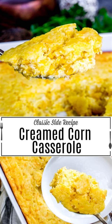 Add the jiffy corn muffin mixes to a large bowl. Creamed Corn Casserole is an easy corn casserole recipe ...