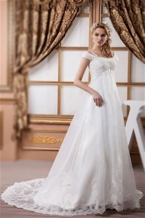 ❤ top qualität & günstiger preis. Günstig Elegantes Empire A-Linie ivory Brautkleider aus ...