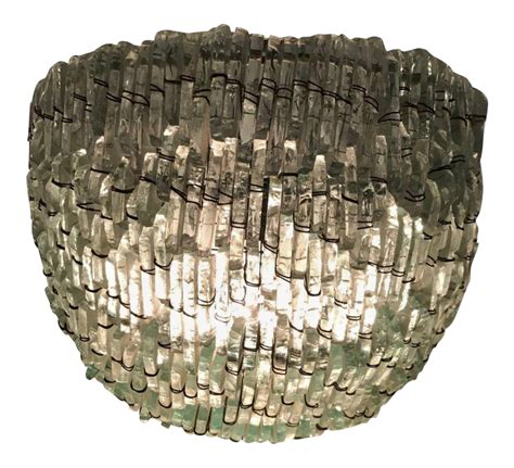 Broken Glass Demilune Wall Sconce | Wall lamp, Sconces ...