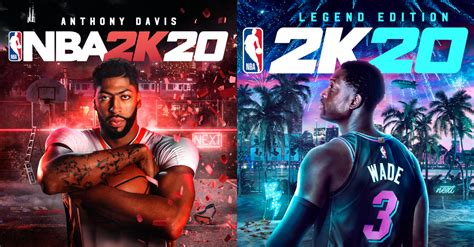 Maybe you would like to learn more about one of these? Anthony Davis and Dwyane Wade are the cover stars of NBA 2K20