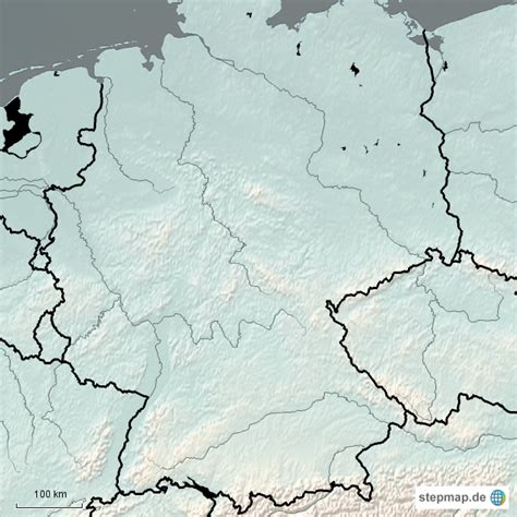 Die karte von europa zeigt alle 47 staaten des kontinents, wobei sowohl die staaten an sich als auch ihre hauptstädte und weitere große bzw. StepMap - Gebirge und Flüsse - Landkarte für Deutschland