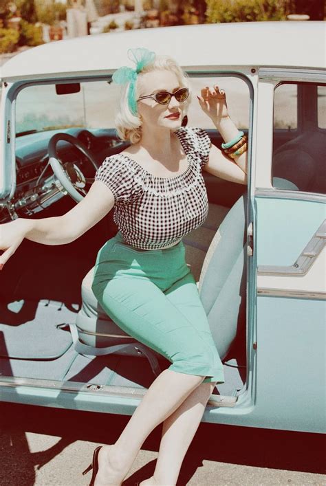 Their vintage car was the icing on the cake. 1546 best Rockabilly & Pin up style images on Pinterest ...