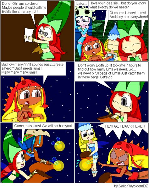 Rayman comic 1 cover by kriaken on deviantart. Rayman comic - part 3 by SailorRaybloomDZ on DeviantArt