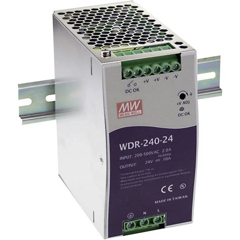 Cameras with wide dynamic range (wdr) have special software that allows them to balance that lighting for one clear image. WDR-240-24 Mean Well - Power Supply Modules - Distributors ...