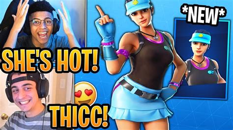 Maybe you would like to learn more about one of these? Streamers React to the *NEW* "Volley Girl" Tennis Skin ...
