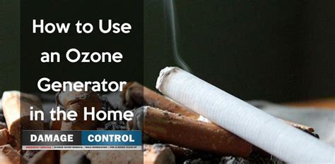 The plate can be the. How to Use an Ozone Generator Safely in Your Home -- A ...