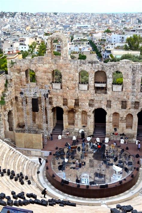 Odeon of herodes atticus photo by: A Diary of Lovely: A view of the Odeon of Herodes Atticus ...