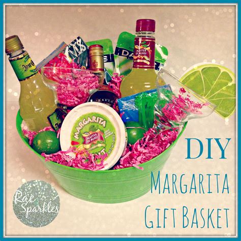 10 unique gift ideas for an amazing gift in a jar. Blended or On The Rocks? | Margarita gift baskets ...