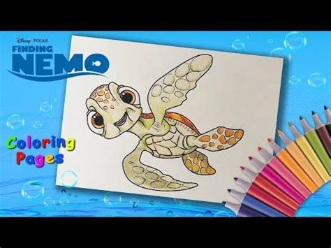 Coloring pages for learning numbers and colors for preschool and kindergarten. YouTube | Nemo coloring pages, Finding nemo coloring pages ...