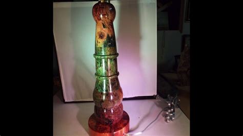 Stabilising soft wood with cactus juice resin by john clothier. Cactus Juice Rotten Wood Lamp - YouTube