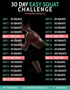 75 Best 30 Day Squat Challenge Images On Pinterest Exercise Workouts