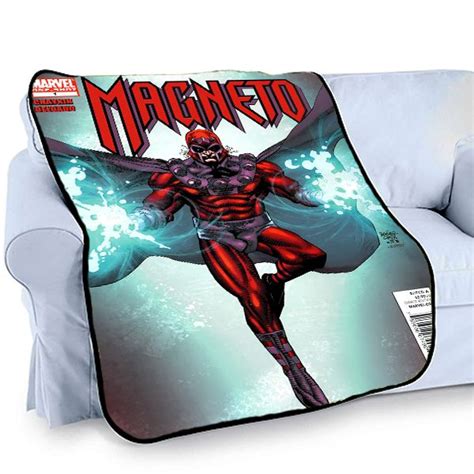 It was blown up in the movies several years ago, but who cares . nice MAGNETO MARVEL COMIC Printed Photo Throw Bed Fleece ...