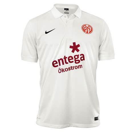 Fc union berlin, vfl osnabrück, fc barcelona, frisch auf! 1. FSV Mainz 05 - Auswärts-Trikot Nr. 2 weiss 2014/15 von ...