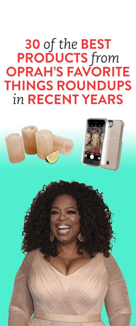 Maybe you would like to learn more about one of these? The 30 Best Oprah's Favorite Things Products Over The Last ...