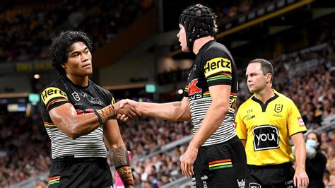 Jarome luai and brian to'o have been crowned the nrl's newest bromance, and after a great win over the north queensland cowboys the panthers backs gave us a. NRL 2021: Penrith Panthers Instagram post, response to ...