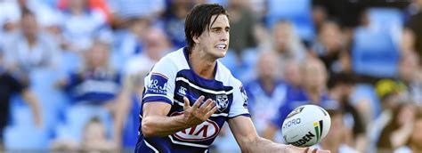 Lachlan lewis throws cody walker to ground.source: he Canterbury Bulldogs cut-price rookies replacing Aaron ...