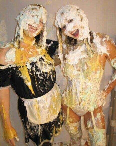 Search, discover and share your favorite pie in face gifs. Messy friends...x | Pied Girls | Pinterest | Friends