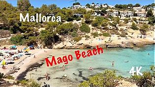 4K⛱Cala del Mago (nude beach) Majorca ⛱Portals Vells III(Playa del rey) 2021