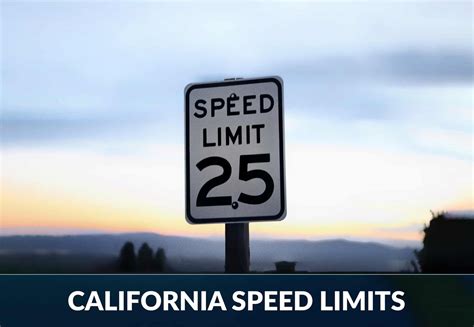 Speed limit California