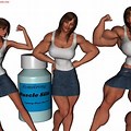 Woman Muscle Growth