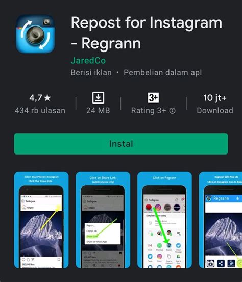 regrann - repost for instagram